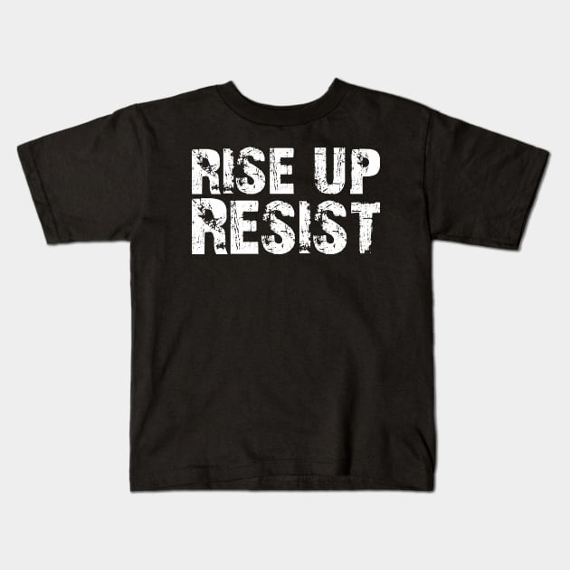 RESIST Kids T-Shirt by STUFFnTHINGS